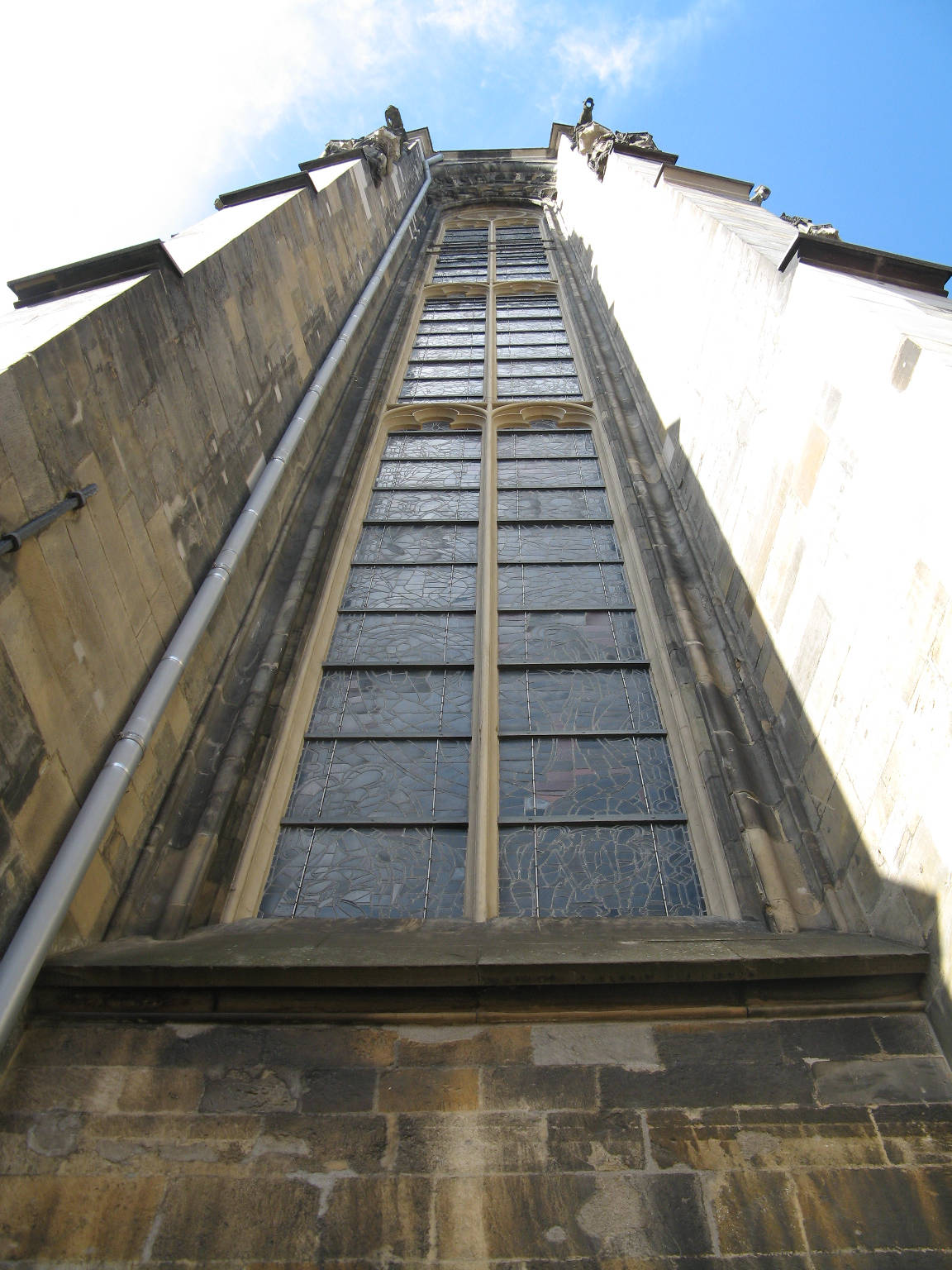 An Aachen cathedral window
